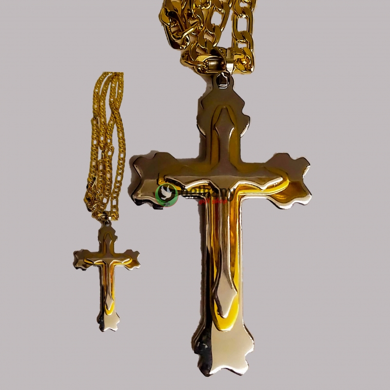 Pectoral Cross β Gold Finish